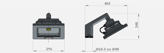 Luminária Pública de LED - EWL R38